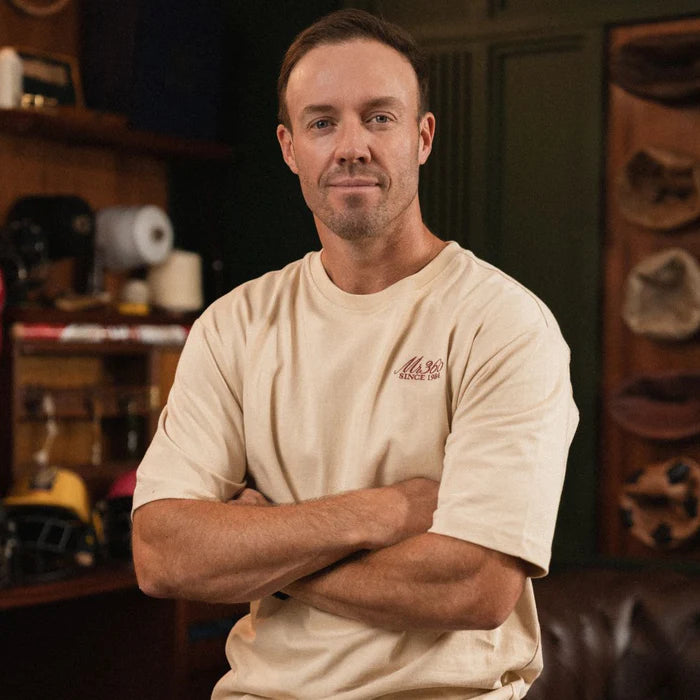 AB de Villiers in 360 Crest Cricket Jersey